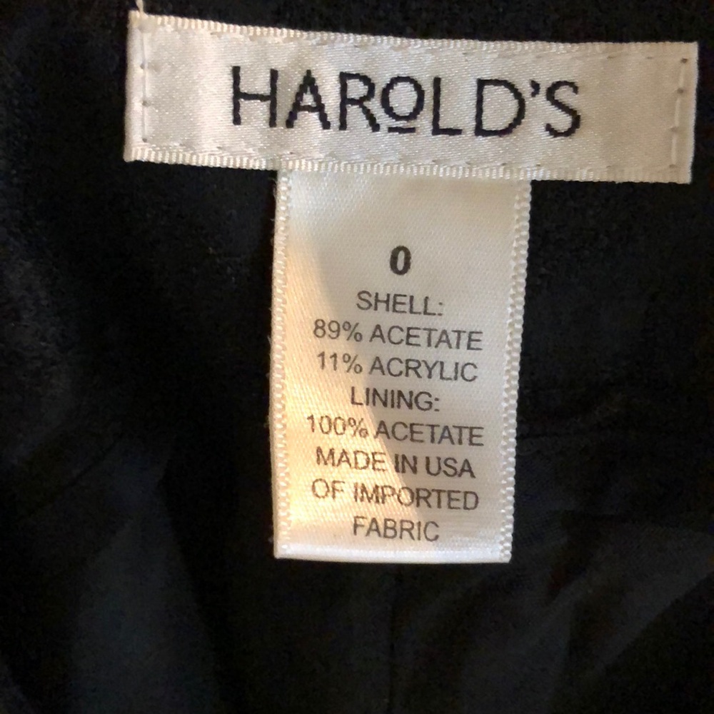 Harold’s brocade black pants - Picture 4 of 4
